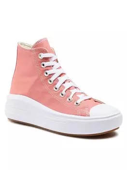 Кроссовки из ткани Converse, розовый