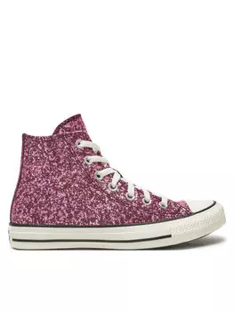 Кроссовки из ткани Converse, розовый