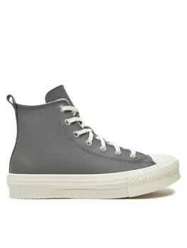 Кроссовки из ткани Converse, серый