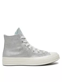 Кроссовки из ткани Converse, серый
