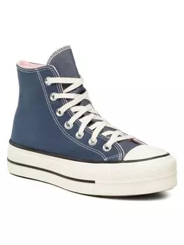 Кроссовки из ткани Converse, синий