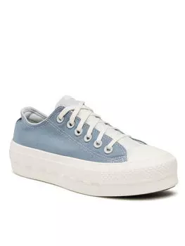 Кроссовки из ткани Converse, синий