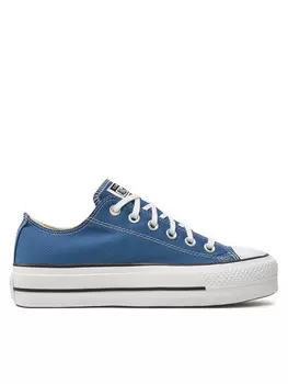 Кроссовки из ткани Converse, синий