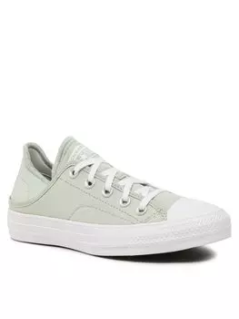 Кроссовки из ткани Converse, зеленый
