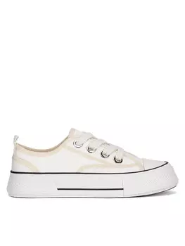 Кроссовки из ткани Deezee, белый