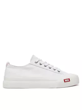 Кроссовки из ткани Diesel, белый