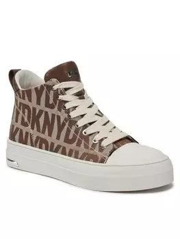 Кроссовки из ткани Dkny, бежевый