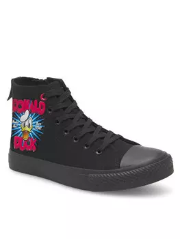 Кроссовки из ткани Donald Duck, черный