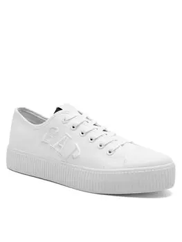 Кроссовки из ткани Gap, белый