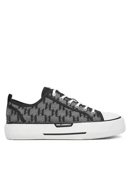 Кроссовки из ткани Kl50425 Karl Lagerfeld, черный