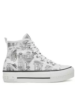 Кроссовки из ткани Kl60455 Karl Lagerfeld, белый