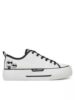 Кроссовки из ткани Kl60614T Karl Lagerfeld, белый