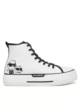 Кроссовки из ткани Kl60654T Karl Lagerfeld, белый