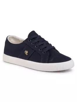 Кроссовки из ткани Lauren Ralph Lauren, синий