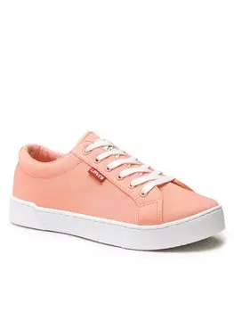 Кроссовки из ткани Levi's, розовый