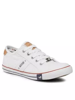 Кроссовки из ткани Mustang, белый