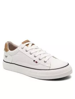 Кроссовки из ткани Mustang, белый