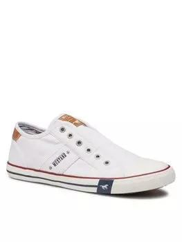 Кроссовки из ткани Mustang, белый