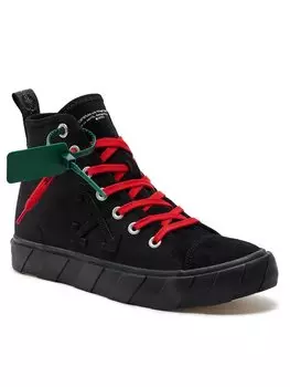 Кроссовки из ткани Off-White, черный