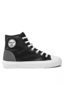 Кроссовки из ткани Only Shoes, черный