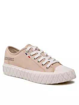 Кроссовки из ткани Palladium, бежевый