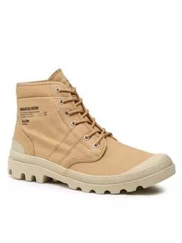 Кроссовки из ткани Palladium, бежевый