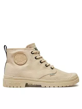 Кроссовки из ткани Palladium, бежевый