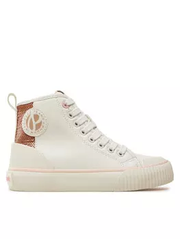 Кроссовки из ткани Pepe Jeans, белый