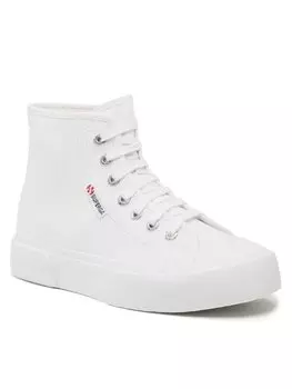 Кроссовки из ткани Superga, белый