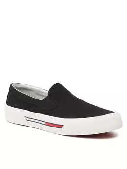 Кроссовки из ткани Tommy Jeans, черный