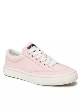 Кроссовки из ткани Tommy Jeans, розовый