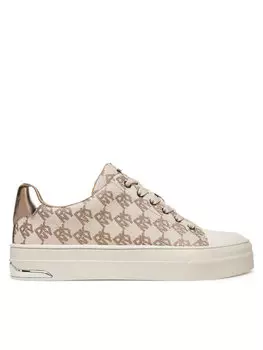 Кроссовки из ткани York Lace Up Sneak K2533982 Dkny, бежевый