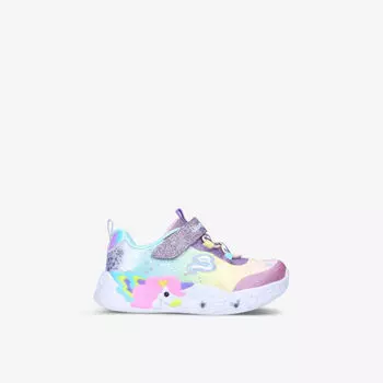 Кроссовки из тканого материала с подсветкой Unicorn Charmer для детей 2–7 лет Skechers, цвет mult/other