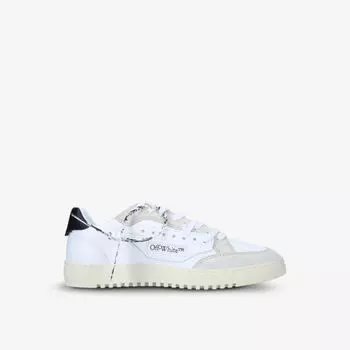 Кроссовки из вулканизированной кожи и текстиля 50 Off-White, черный