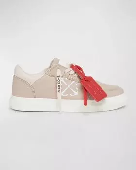 Кроссовки из вулканизированной кожи Off-White, цвет Light Pink