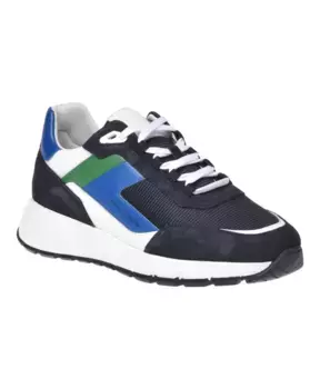 Кроссовки из замши Baldinini, синий