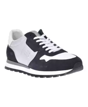 Кроссовки из замши Baldinini, синий