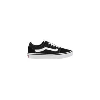Кроссовки из замши черного и белого цветов Vans
