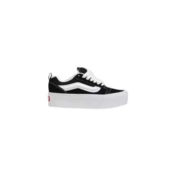 Кроссовки из замши черного и белого цветов Vans