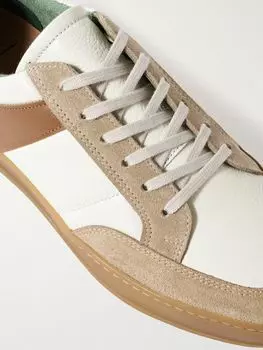 Кроссовки из замши и кожи в стиле колор-блок MR P., нейтральный