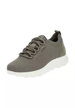 Кроссовки из замши/текстиля GEOX, цвет Sage