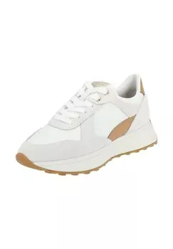 Кроссовки из замши/текстиля GEOX, цвет Wei_/beige