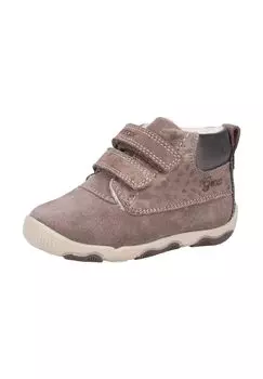 Кроссовки из замши/текстиля GEOX, серый