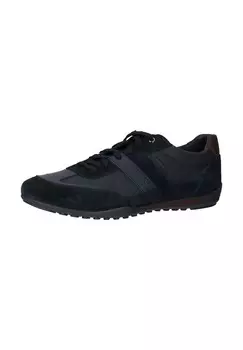 Кроссовки из замши/текстиля GEOX, синий