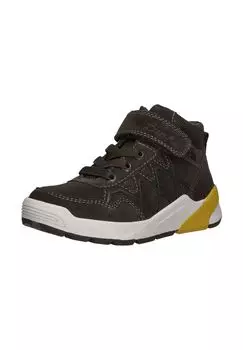 Кроссовки из замши/текстиля Lurchi, цвет Schwarz/gr_n