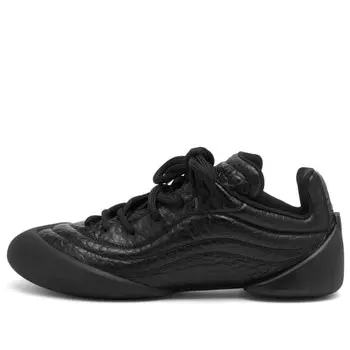 Кроссовки из зернистой кожи Dumbo Alexander Mcqueen, черный