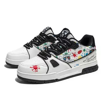 Кроссовки Izumi QUANYANG Skateboarding Shoes Men Low-top, белый