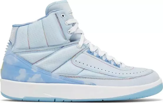 Кроссовки J. Balvin x Air Jordan 2 Retro, синий