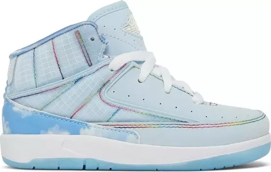 Кроссовки J. Balvin x Air Jordan 2 Retro TD, синий