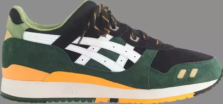 Кроссовки j.crew x gel lyte 3 Asics, зеленый